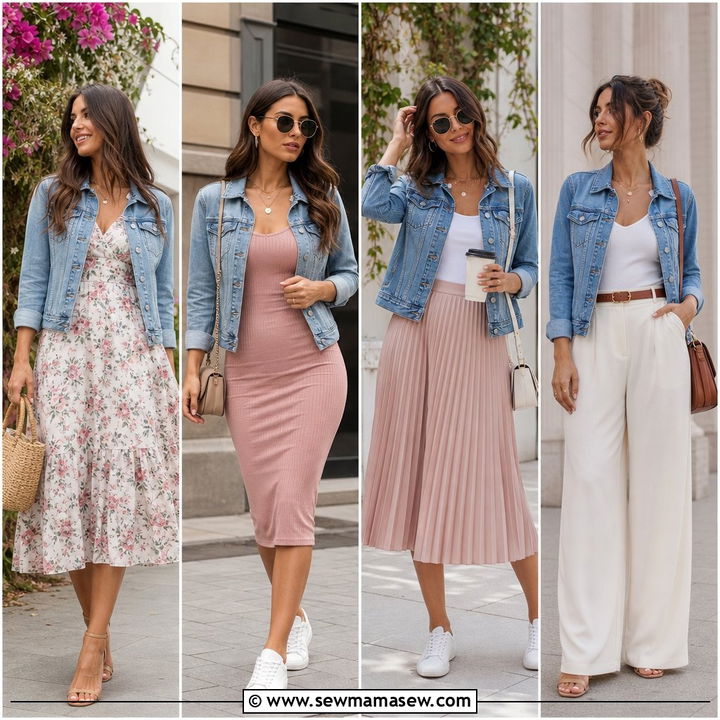 40 Casual Denim Jacket Outfits for Everyday Style