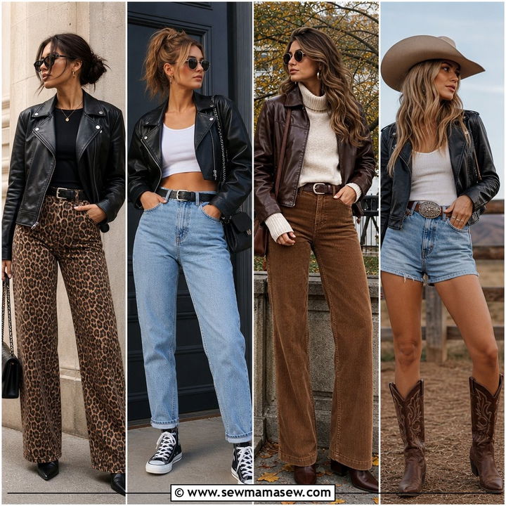 40 Casual Leather Jacket Outfits for Edgy Style