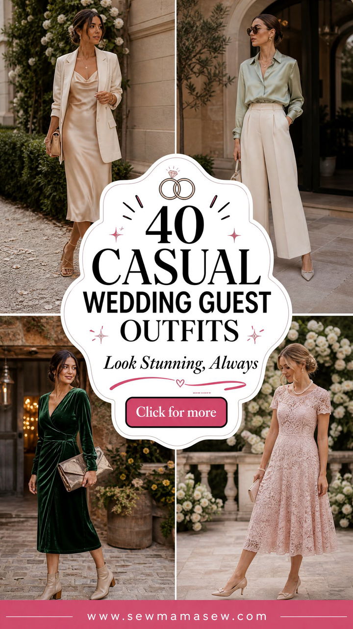 40 Casual Wedding Guest Outfits Youll Love - 40 Casual Wedding Guest Outfits You'll Love