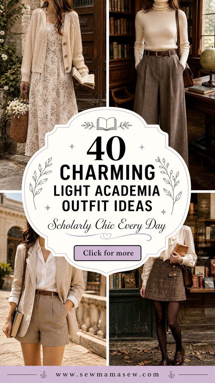 40 Charming Light Academia Outfit Ideas to Try - 40 Charming Light Academia Outfit Ideas to Try