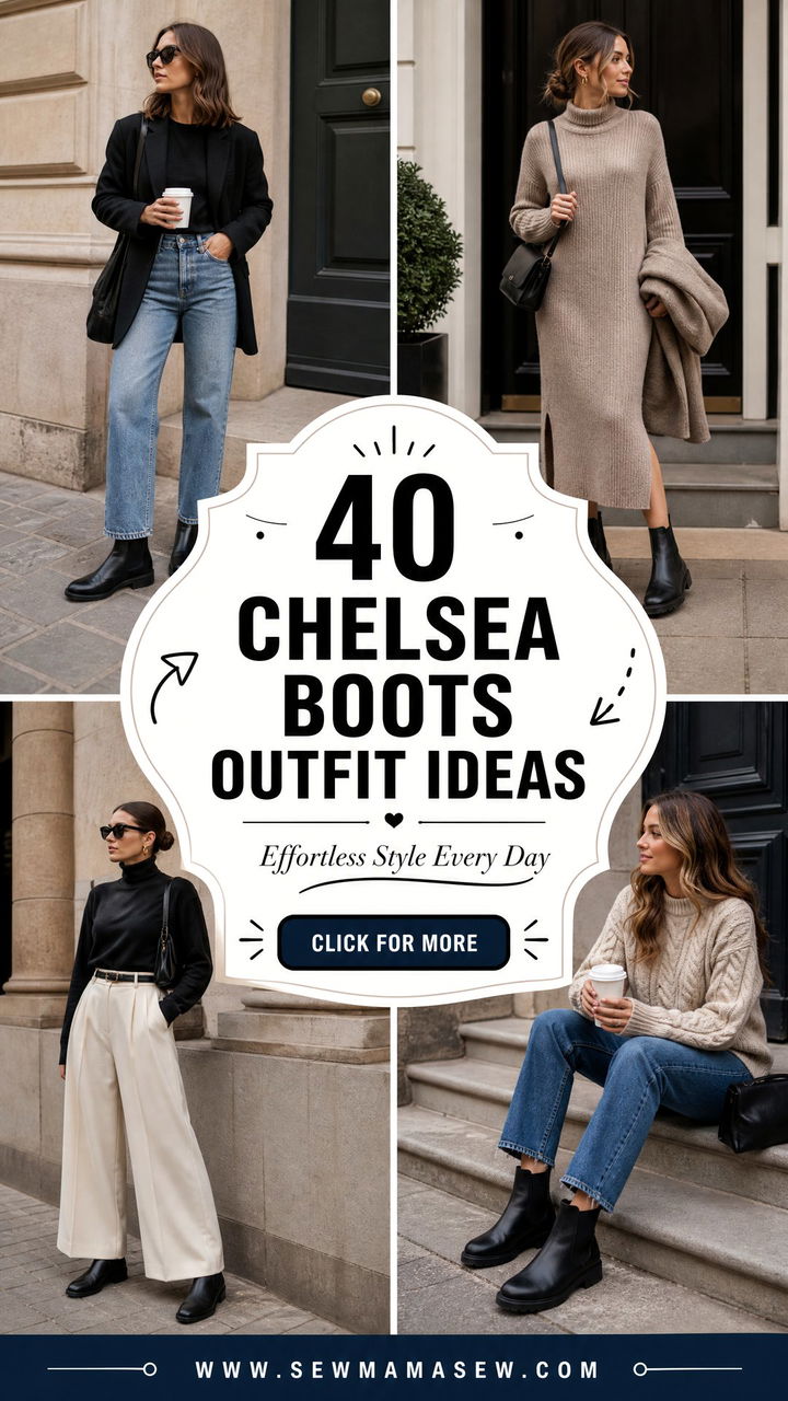40 Chelsea Boots Outfit Ideas for Effortless Style - 40 Chelsea Boots Outfit Ideas for Effortless Style
