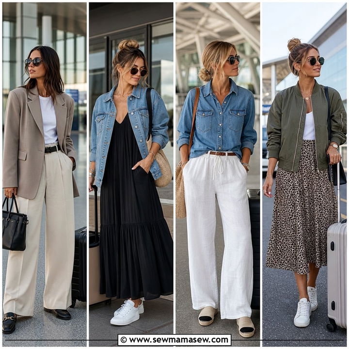 40 Chic Airport Outfits for Stylish Travel Days