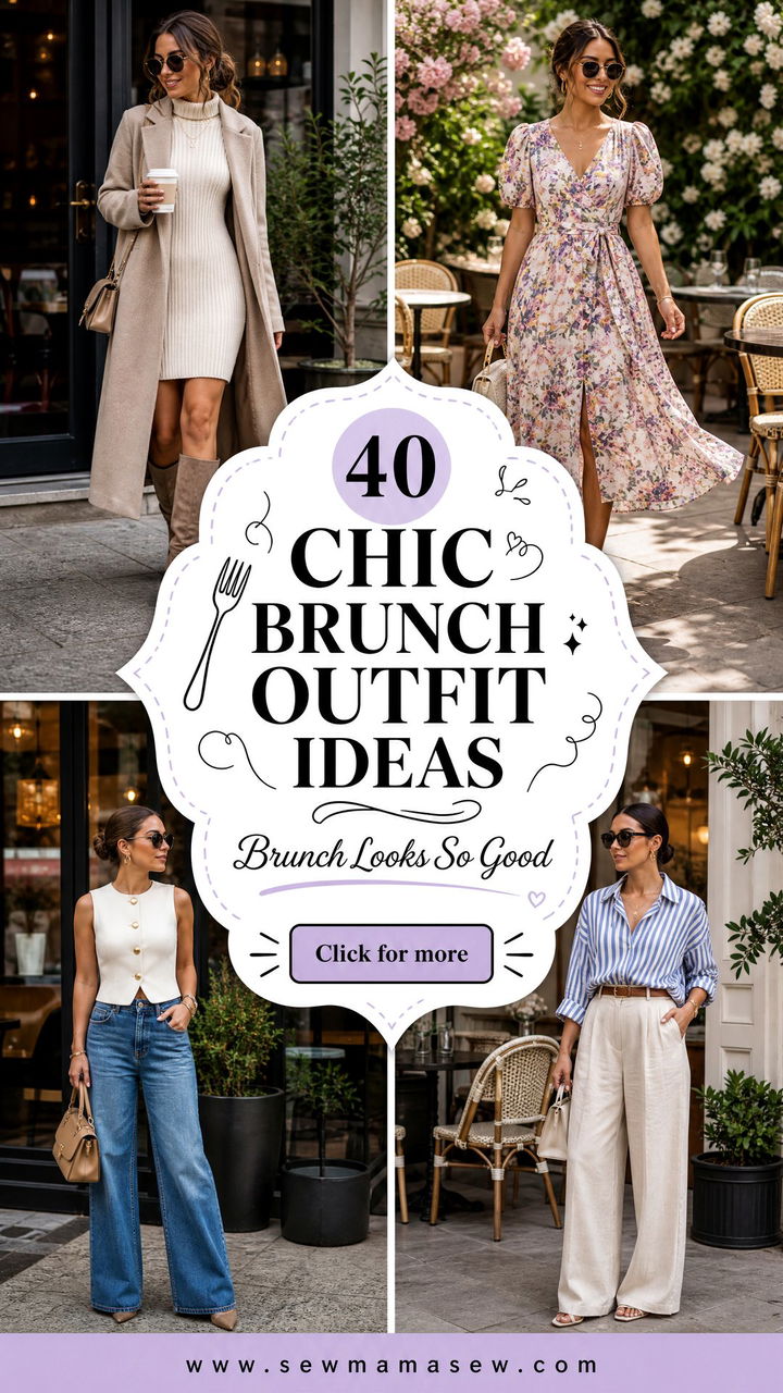 40 Chic Brunch Outfit Ideas for Stylish Weekends - 40 Chic Brunch Outfit Ideas for Stylish Weekends