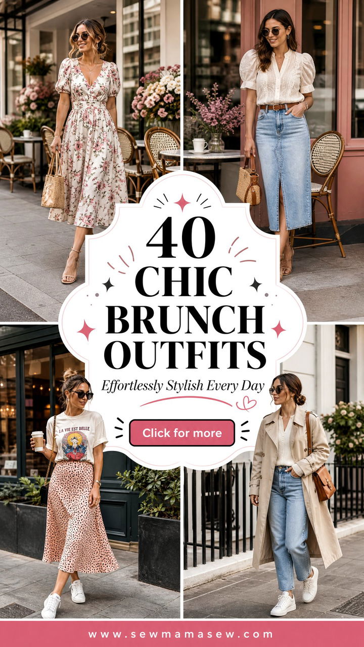 40 Chic Brunch Outfits for Effortlessly Stylish Days - 40 Chic Brunch Outfits for Effortlessly Stylish Days