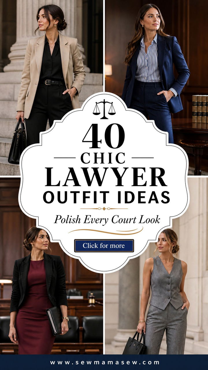 40 Chic Lawyer Outfit Ideas for a Polished Look - 40 Chic Lawyer Outfit Ideas for a Polished Look