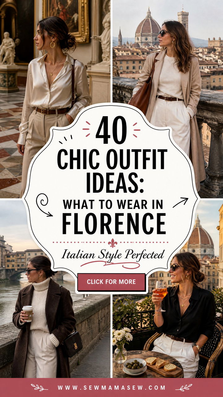 40 Chic Outfit Ideas What to Wear in Florence - 40 Chic Outfit Ideas: What to Wear in Florence