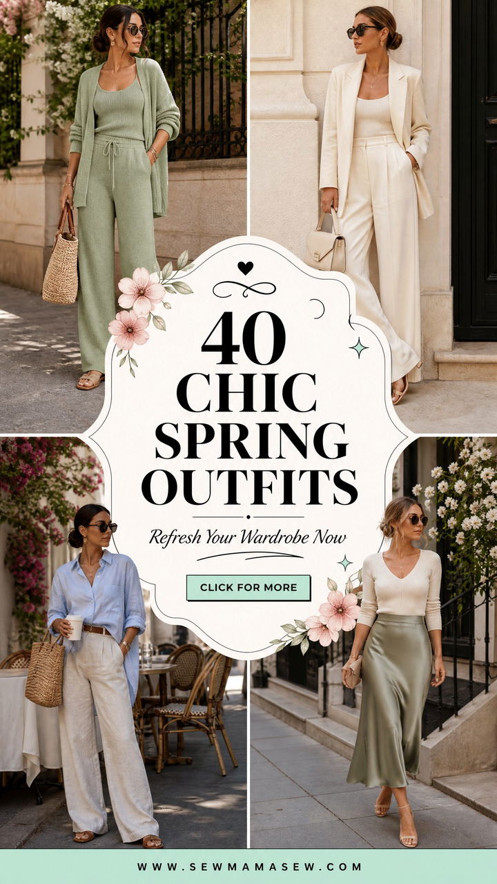 40 Chic Spring Outfits to Refresh Your Wardrobe - 40 Chic Spring Outfits to Refresh Your Wardrobe