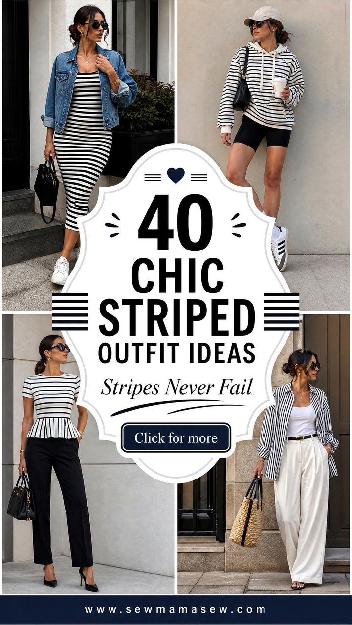 40 Chic Striped Outfit Ideas to Elevate Your Style - 40 Chic Striped Outfit Ideas to Elevate Your Style