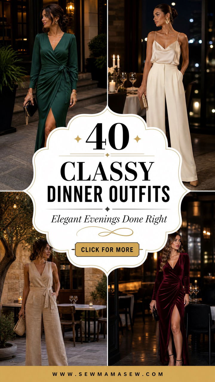 40 Classy Dinner Outfits for Elegant Evenings Out - 40 Classy Dinner Outfits for Elegant Evenings Out