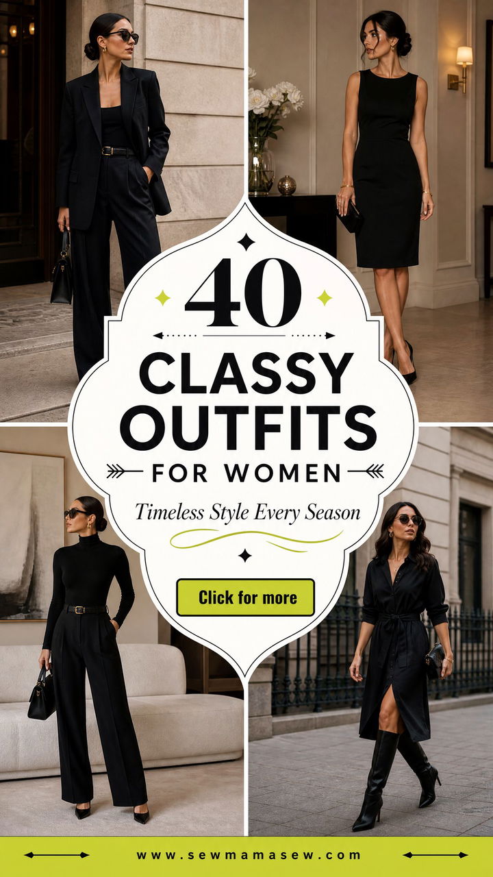 40 Classy Outfits for Women Timeless Style Ideas - 40 Classy Outfits for Women: Timeless Style Ideas