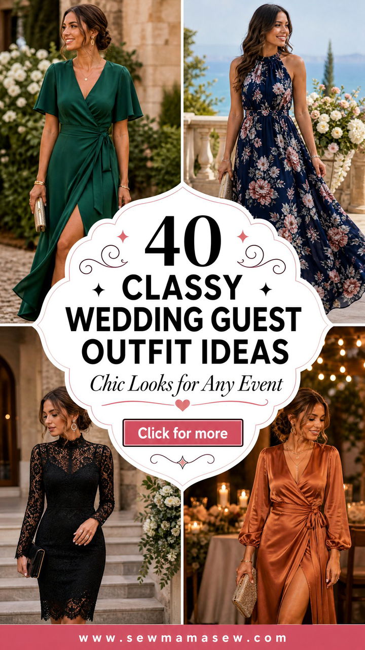 40 Classy Wedding Guest Outfit Ideas for Any Event - 40 Classy Wedding Guest Outfit Ideas for Any Event