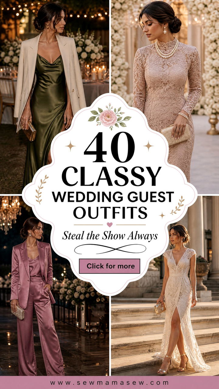 40 Classy Wedding Guest Outfits to Steal the Show - 40 Classy Wedding Guest Outfits to Steal the Show