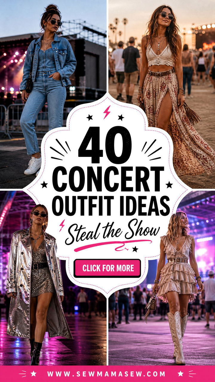 40 Concert Outfit Ideas to Steal the Show - 40 Concert Outfit Ideas to Steal the Show
