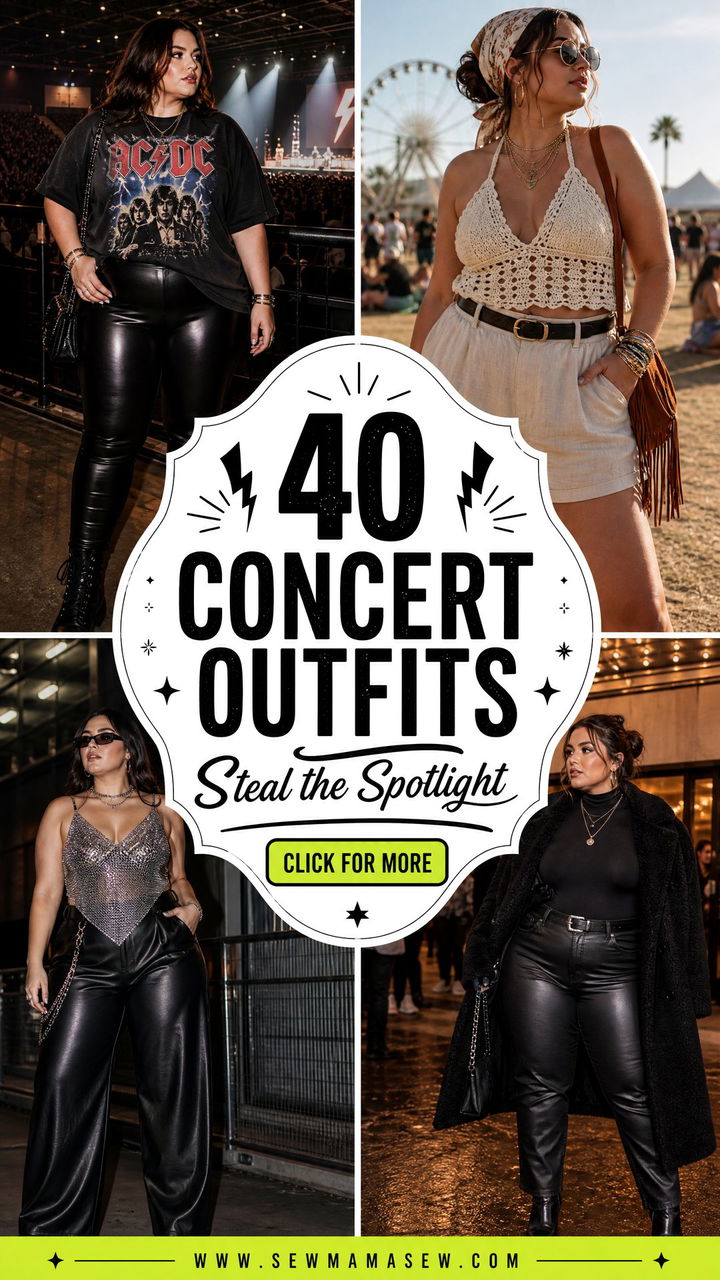 40 Concert Outfits to Steal the Spotlight in 2026 - 40 Concert Outfits to Steal the Spotlight in 2026