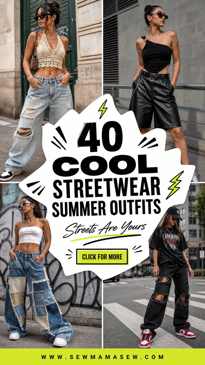 40 Cool Streetwear Summer Outfits to Try This Year - 40 Cool Streetwear Summer Outfits to Try This Year