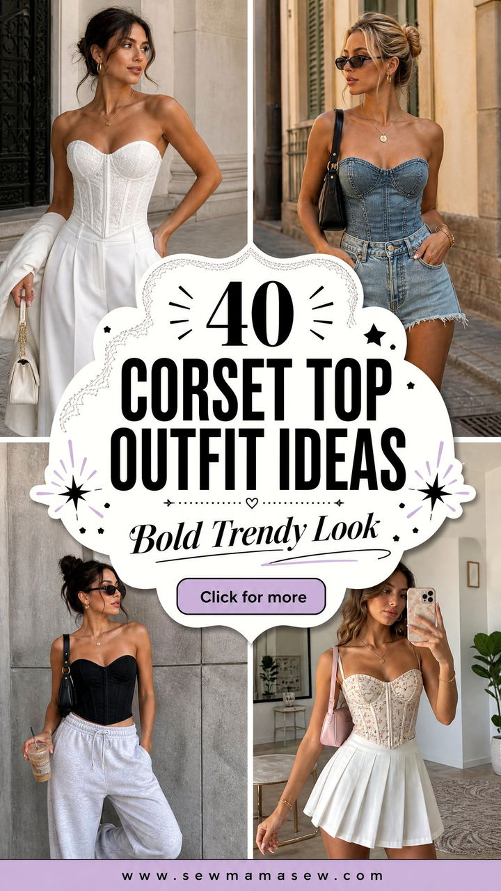 40 Corset Top Outfit Ideas for a Bold Trendy Look - 40 Corset Top Outfit Ideas for a Bold Trendy Look