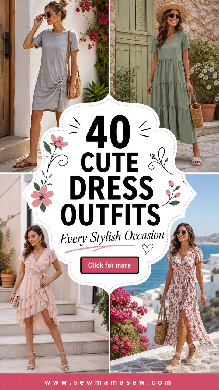 40 Cute Dress Outfits for Every Stylish Occasion - 40 Cute Dress Outfits for Every Stylish Occasion