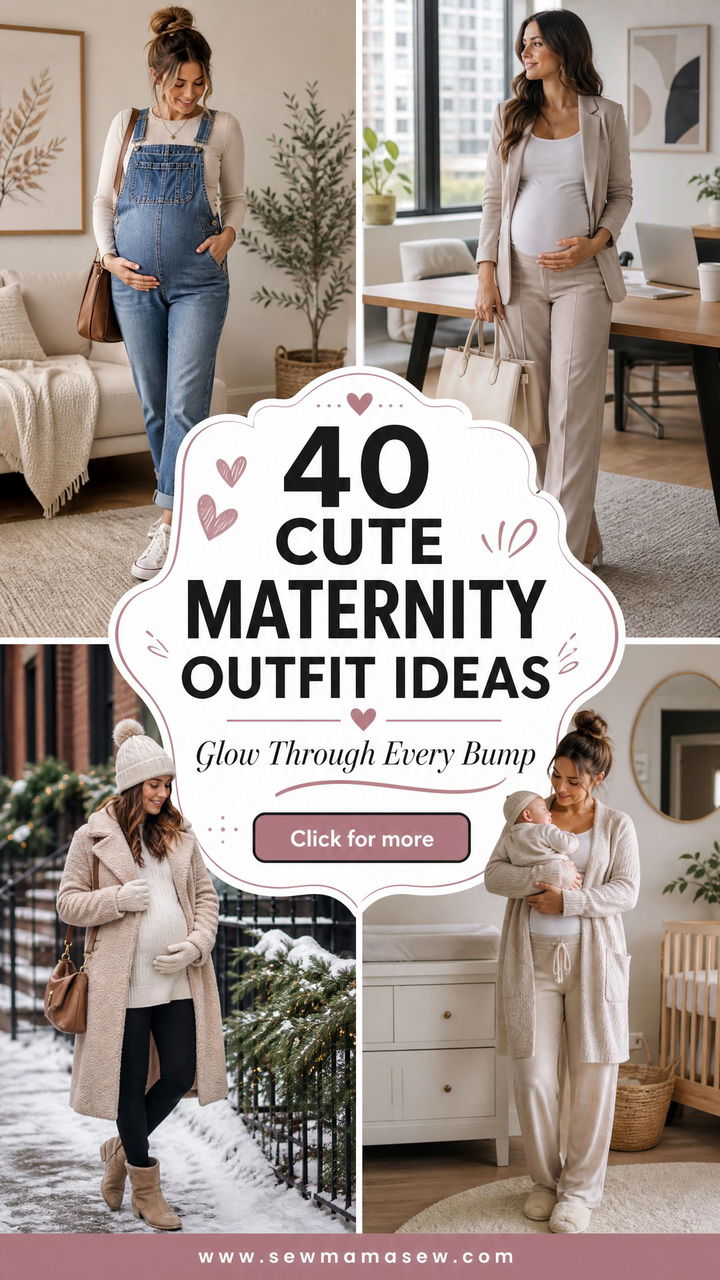 40 Cute Maternity Outfit Ideas for Stylish Moms - 40 Cute Maternity Outfit Ideas for Stylish Moms