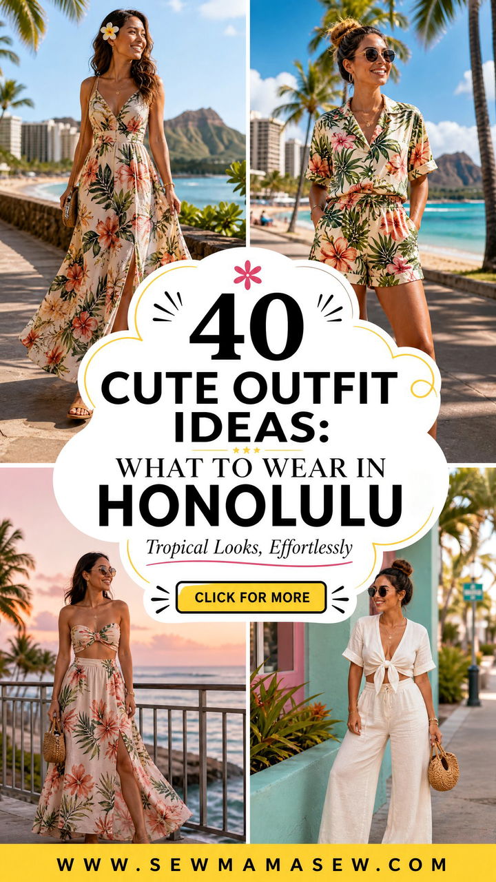 40 Cute Outfit Ideas What to Wear in Honolulu - 40 Cute Outfit Ideas: What to Wear in Honolulu