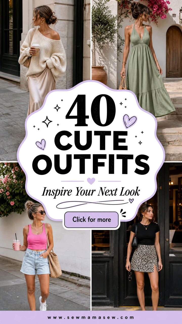 40 Cute Outfits to Inspire Your Next Stylish Look - 40 Cute Outfits to Inspire Your Next Stylish Look