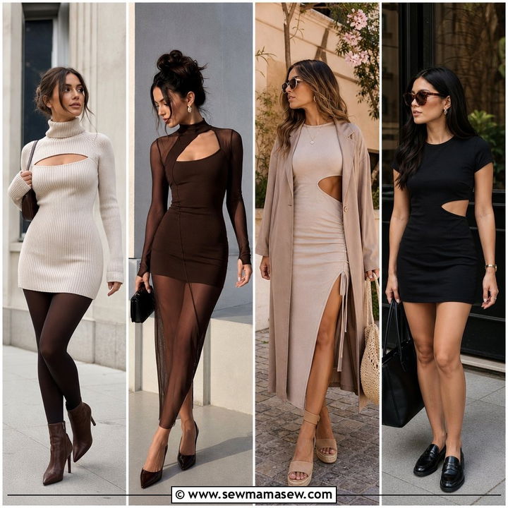 40 Cutout Dress Outfit Ideas for a Bold, Chic Look