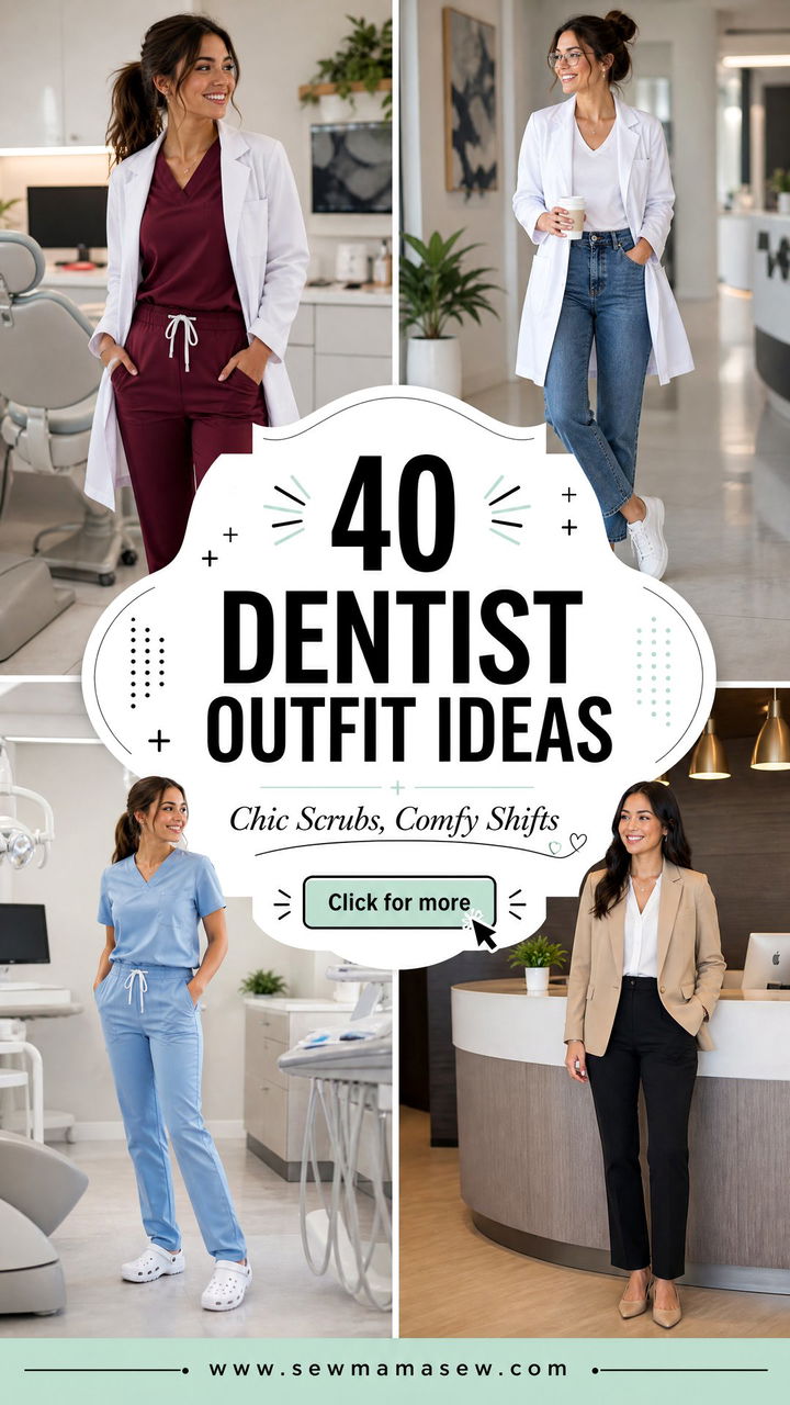 40 Dentist Outfit Ideas Stylish and Comfy Work Looks - 40 Dentist Outfit Ideas: Stylish & Comfy Work Looks