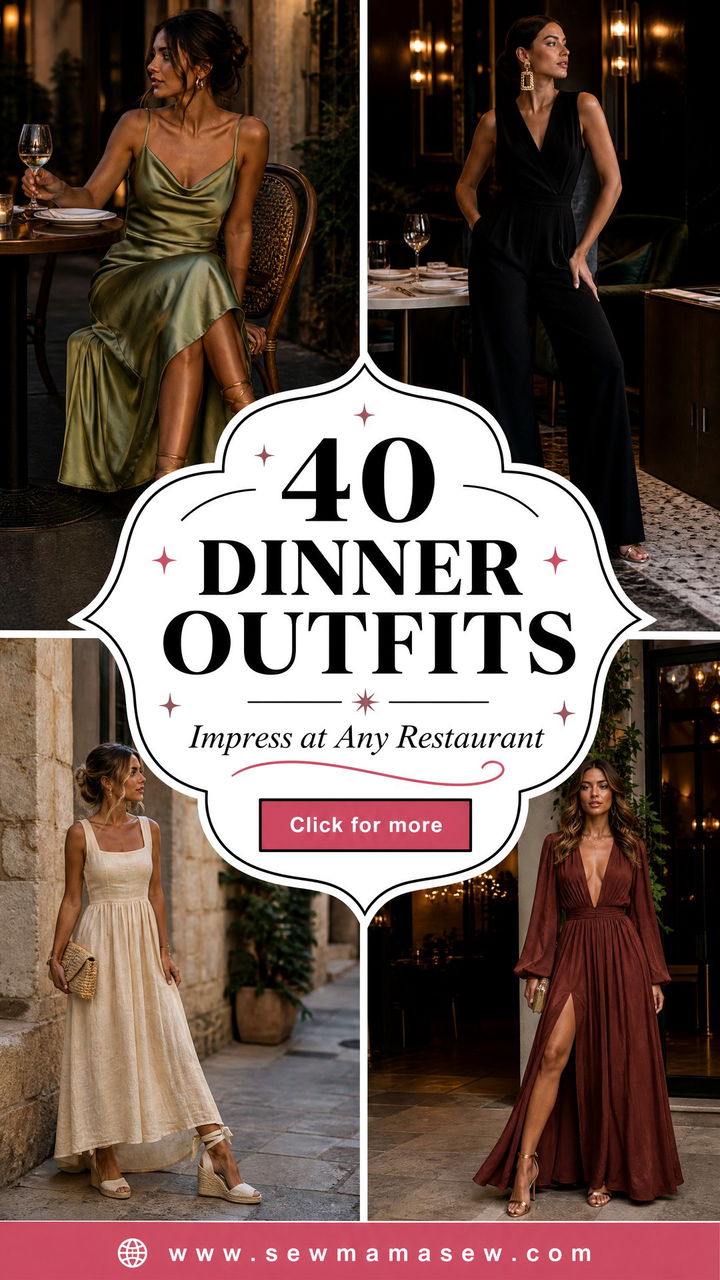 40 Dinner Outfits to Impress at Any Restaurant - 40 Dinner Outfits to Impress at Any Restaurant