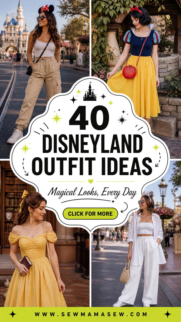 40 Disneyland Outfit Ideas for a Stylish Park Day - 40 Disneyland Outfit Ideas for a Stylish Park Day