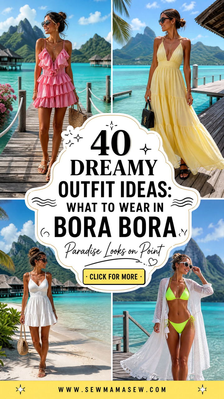40 Dreamy Outfit Ideas What to Wear in Bora Bora - 40 Dreamy Outfit Ideas: What to Wear in Bora Bora