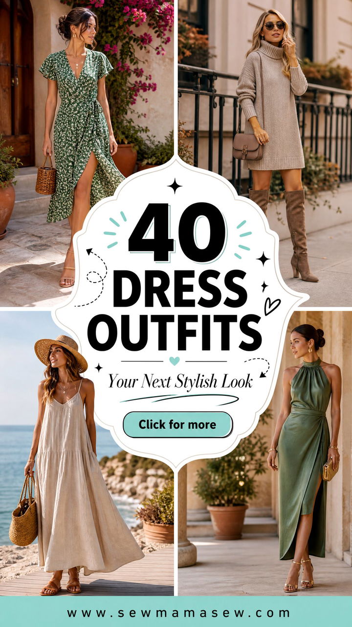 40 Dress Outfits to Inspire Your Next Stylish Look - 40 Dress Outfits to Inspire Your Next Stylish Look