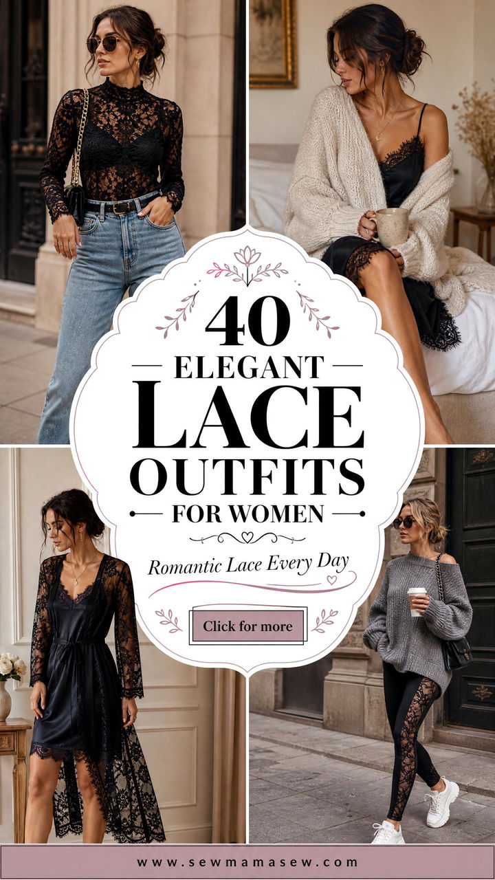 40 Elegant Lace Outfits for Women to Try Today - 40 Elegant Lace Outfits for Women to Try Today
