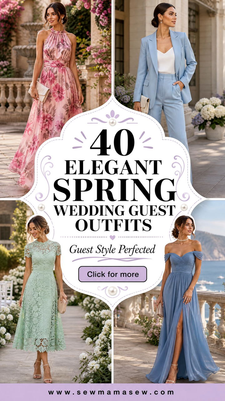 40 Elegant Spring Wedding Guest Outfits to Try - 40 Elegant Spring Wedding Guest Outfits to Try
