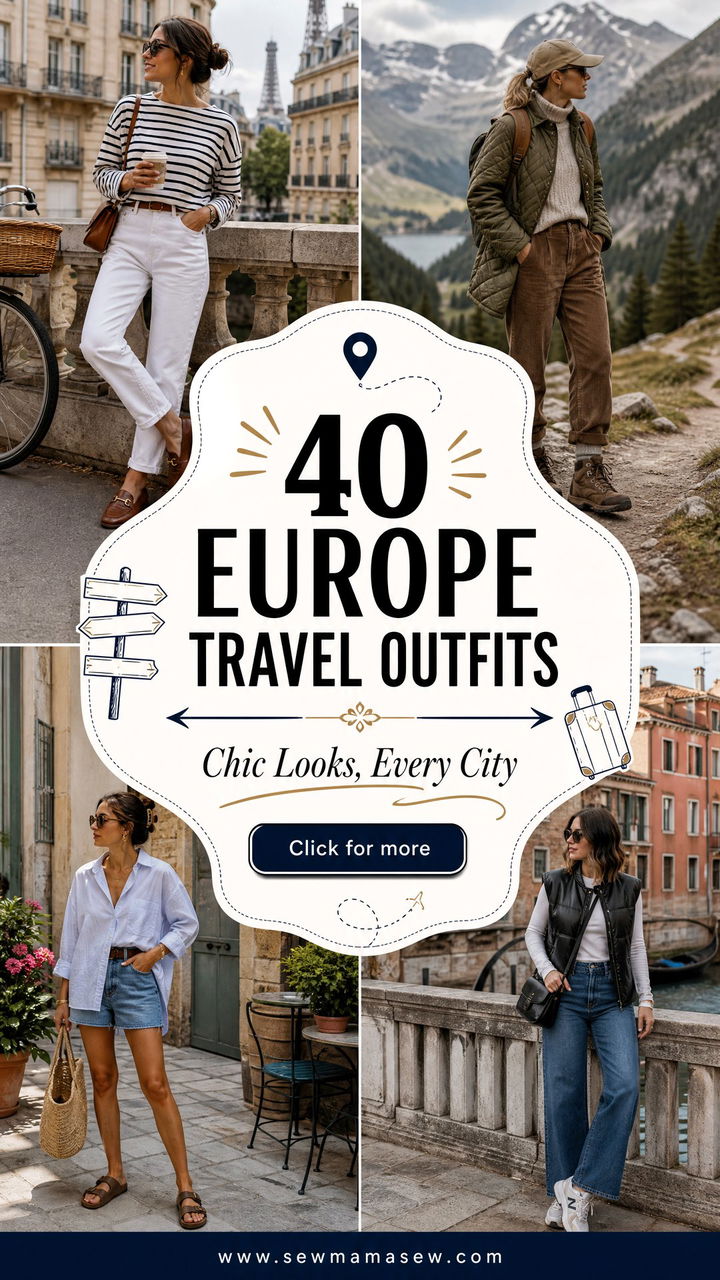 40 Europe Travel Outfits Chic Looks for Every City - 40 Europe Travel Outfits: Chic Looks for Every City