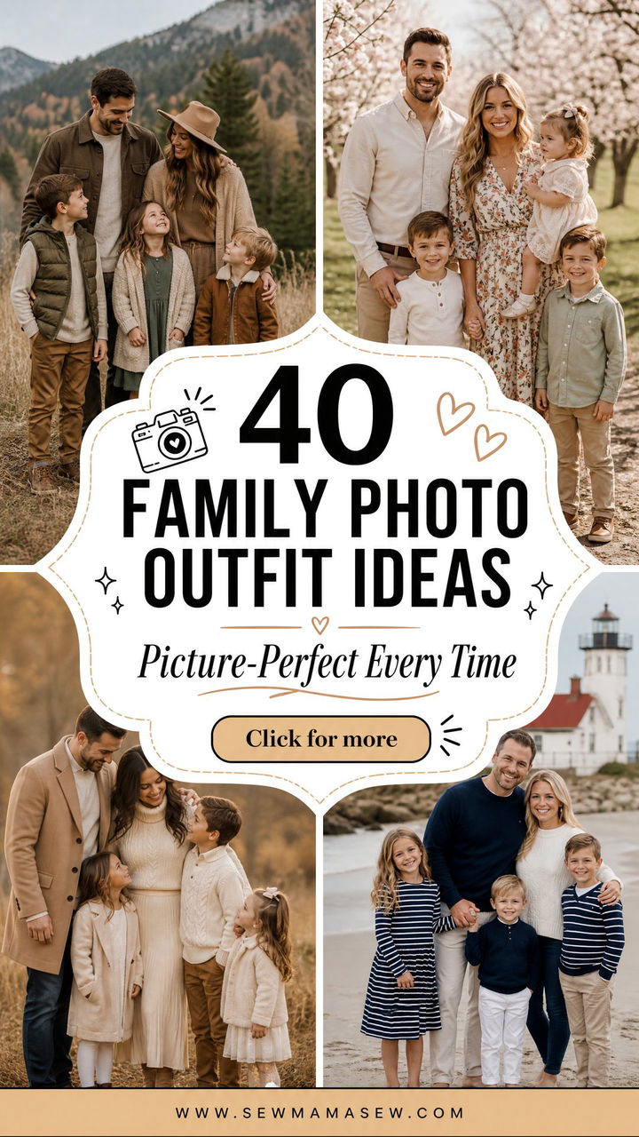 40 Family Photo Outfit Ideas for Picture-Perfect Memories - 40 Family Photo Outfit Ideas for Picture-Perfect Memories