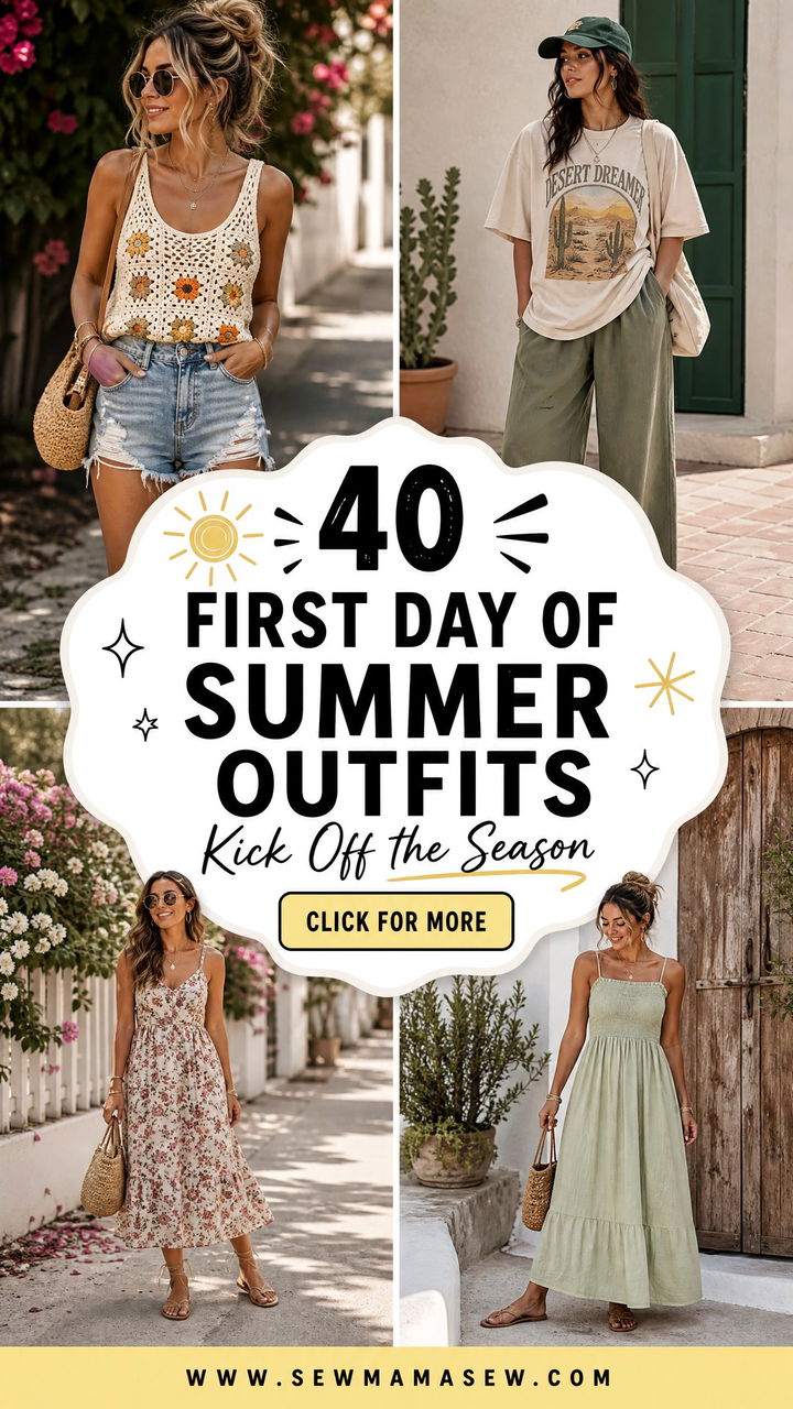 40 First Day of Summer Outfits to Kick Off the Season - 40 First Day of Summer Outfits to Kick Off the Season
