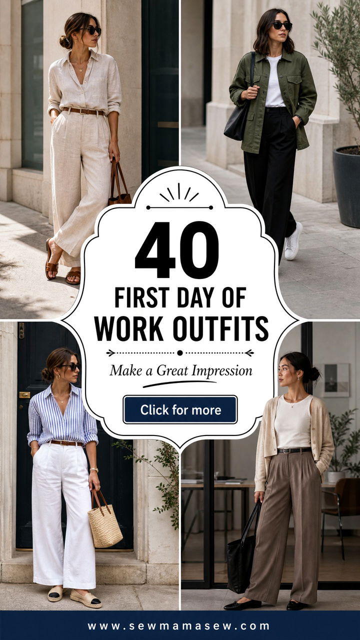 40 First Day of Work Outfits to Make a Great Impression - 40 First Day of Work Outfits to Make a Great Impression