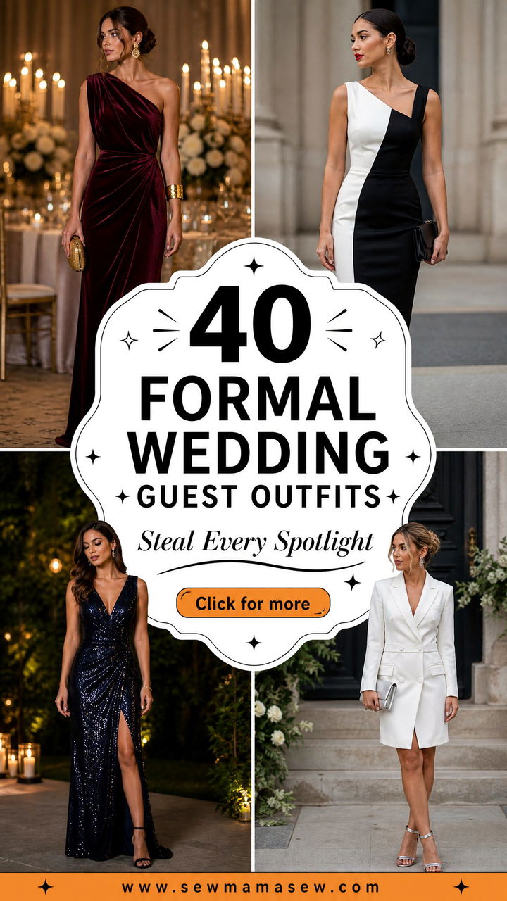 40 Formal Wedding Guest Outfits to Steal the Spotlight - 40 Formal Wedding Guest Outfits to Steal the Spotlight