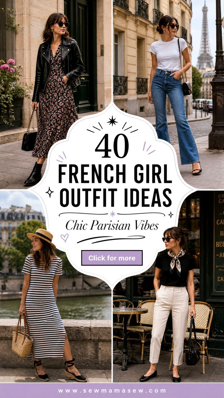 40 French Girl Outfit Ideas for Chic Parisian Vibes - 40 French Girl Outfit Ideas for Chic Parisian Vibes