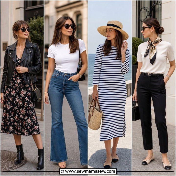 40 French Girl Outfit Ideas for Chic Parisian Vibes