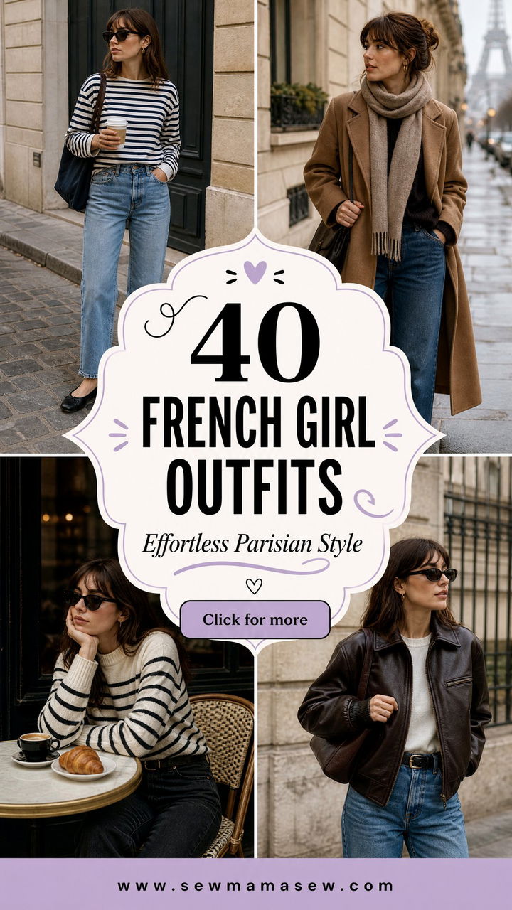 40 French Girl Outfits for Effortless Parisian Style - 40 French Girl Outfits for Effortless Parisian Style