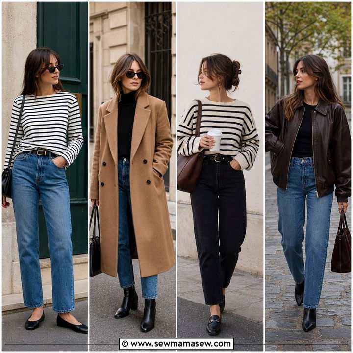 40 French Girl Outfits for Effortless Parisian Style