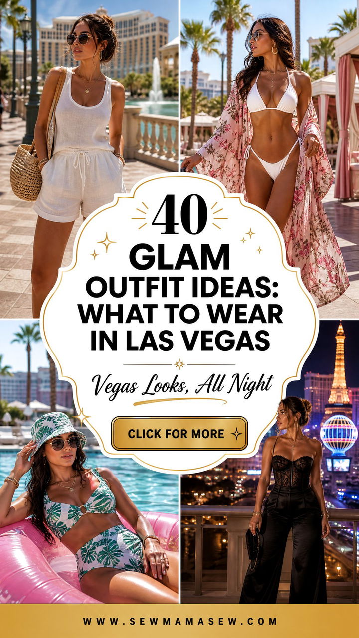 40 Glam Outfit Ideas What to Wear in Las Vegas - 40 Glam Outfit Ideas: What to Wear in Las Vegas
