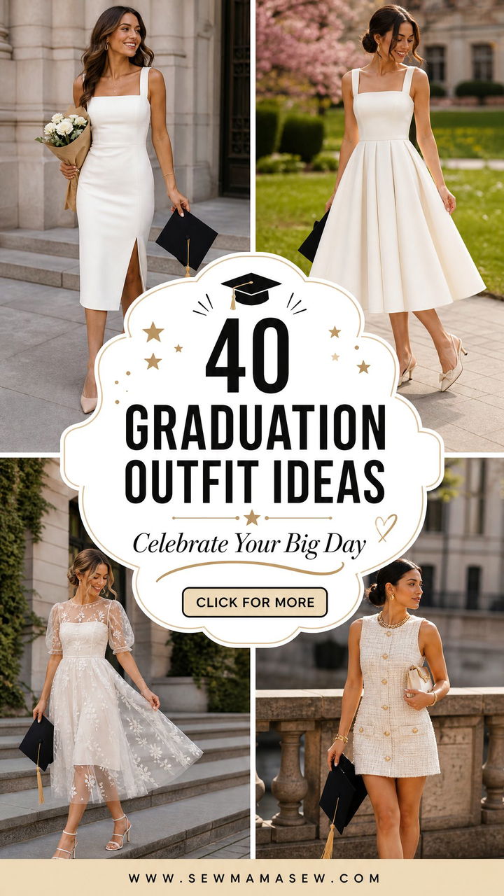 40 Graduation Outfit Ideas to Celebrate Your Big Day - 40 Graduation Outfit Ideas to Celebrate Your Big Day