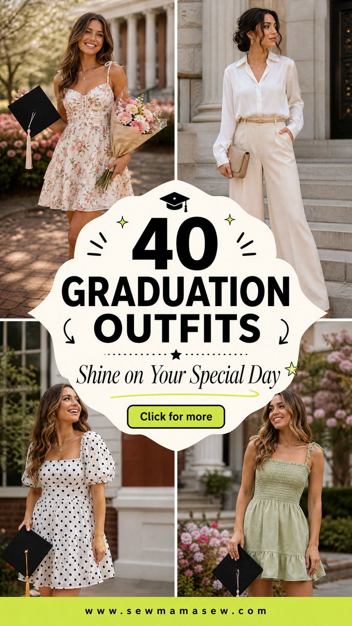 40 Graduation Outfits to Shine on Your Special Day - 40 Graduation Outfits to Shine on Your Special Day