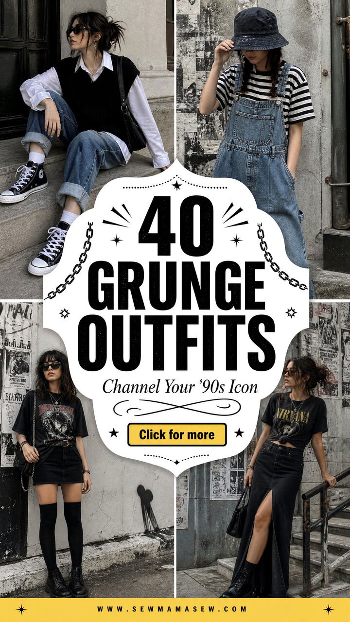 40 Grunge Outfits to Channel Your Inner 90s Icon - 40 Grunge Outfits to Channel Your Inner '90s Icon