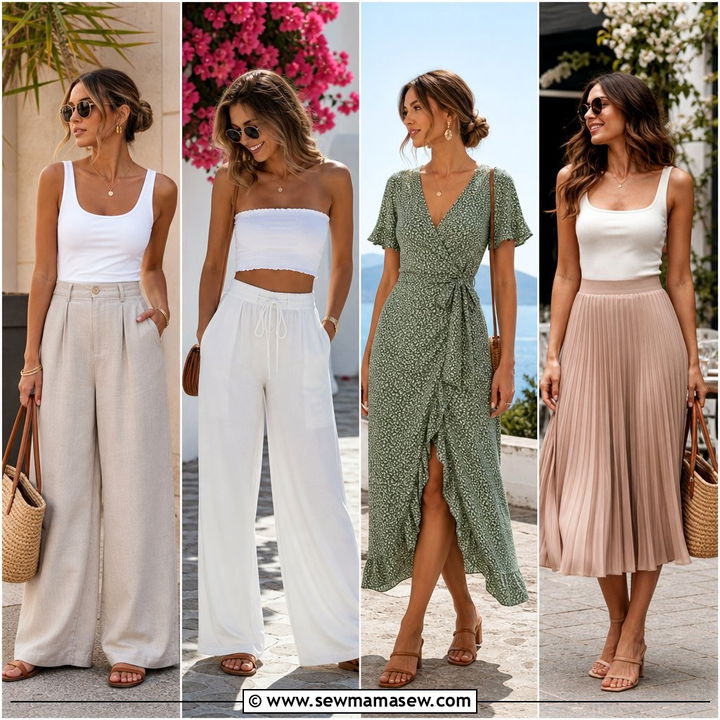 40 Hot Weather Outfits for Women to Stay Cool & Chic