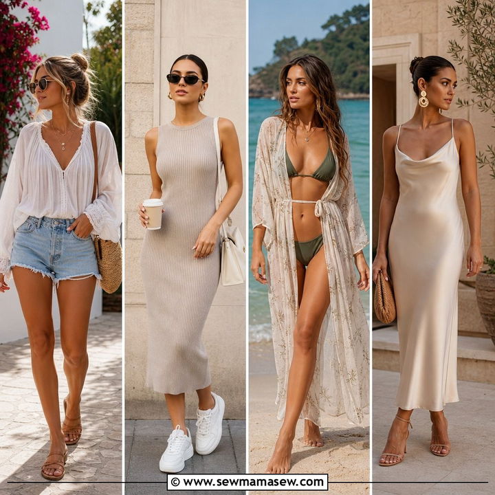 40 Hot Weather Vacation Outfit Ideas for Sunny Escapes