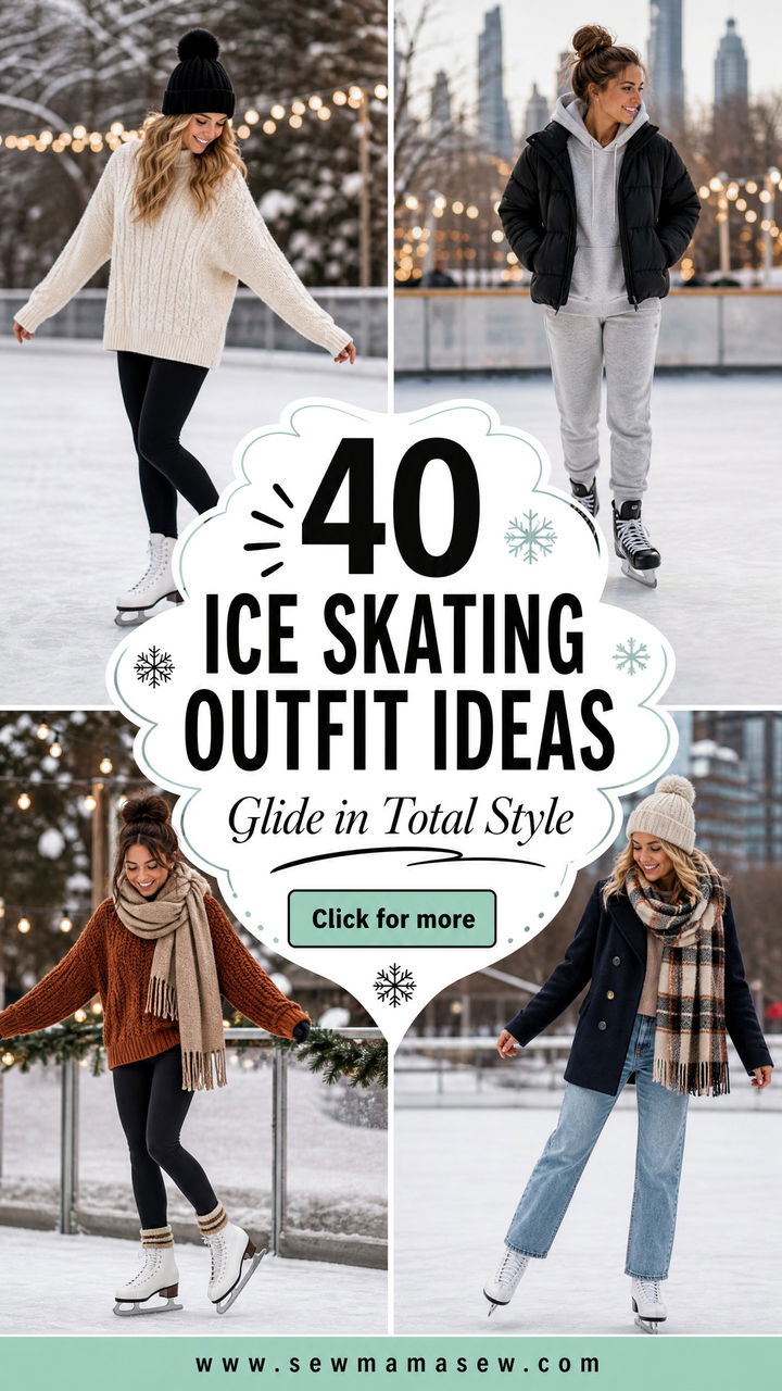 40 Ice Skating Outfit Ideas for Stylish Winter Glides - 40 Ice Skating Outfit Ideas for Stylish Winter Glides
