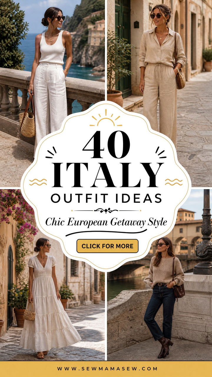 40 Italy Outfit Ideas for a Stylish European Getaway - 40 Italy Outfit Ideas for a Stylish European Getaway