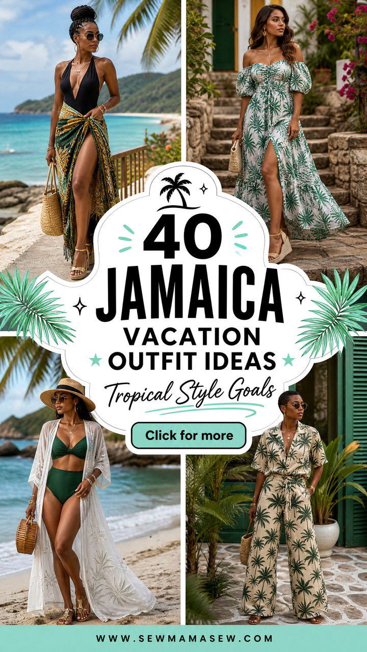 40 Jamaica Vacation Outfit Ideas for Tropical Style - 40 Jamaica Vacation Outfit Ideas for Tropical Style